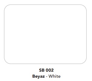 Asaş Signbond 1250*3200*4mm 2525 Beyaz Kompozit Panel